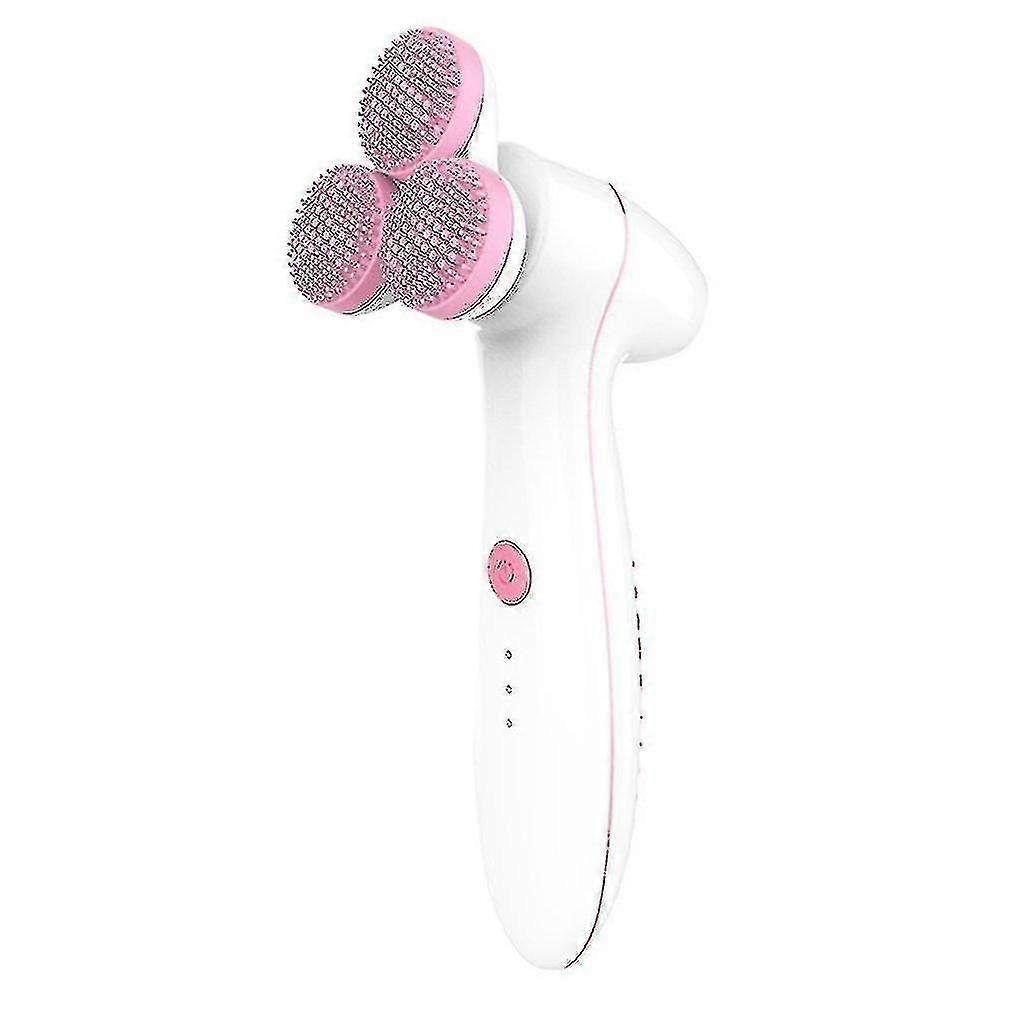 Three Round 3d Silicone Cleansing Instrument(pink) - Aespa