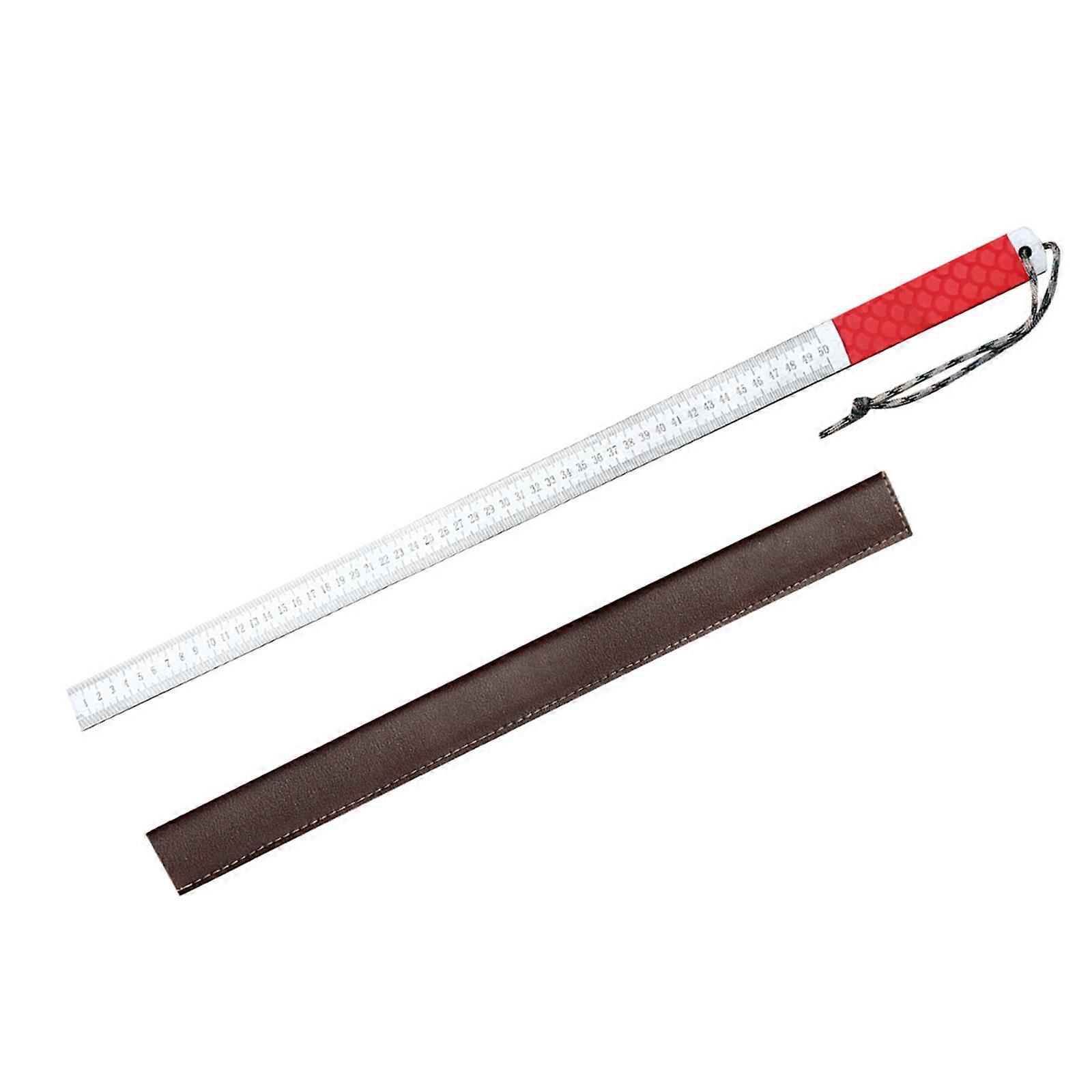 Professional Grade Metal Ruler Featuring Protective Sheath Ideal For Technical Drawing And Personality Security Multicolor