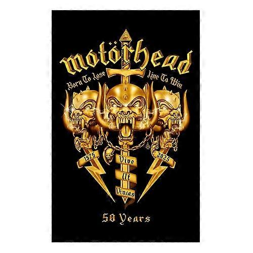 Motorhead Core 50th Textile Poster
