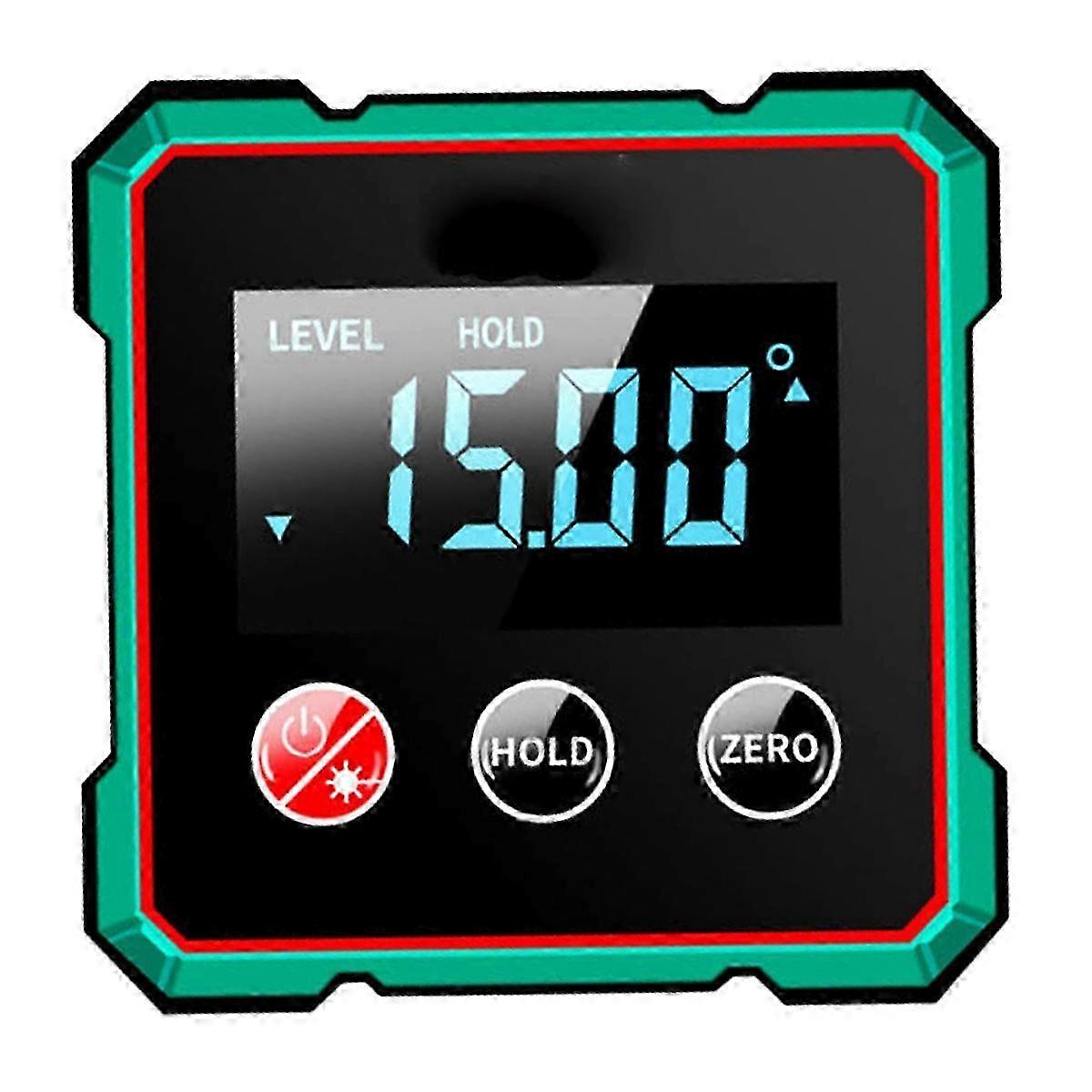 Magnetic Digital Protractor with Electronic Laser Meter Protractor Inclinometer Level Magnets Lev YC