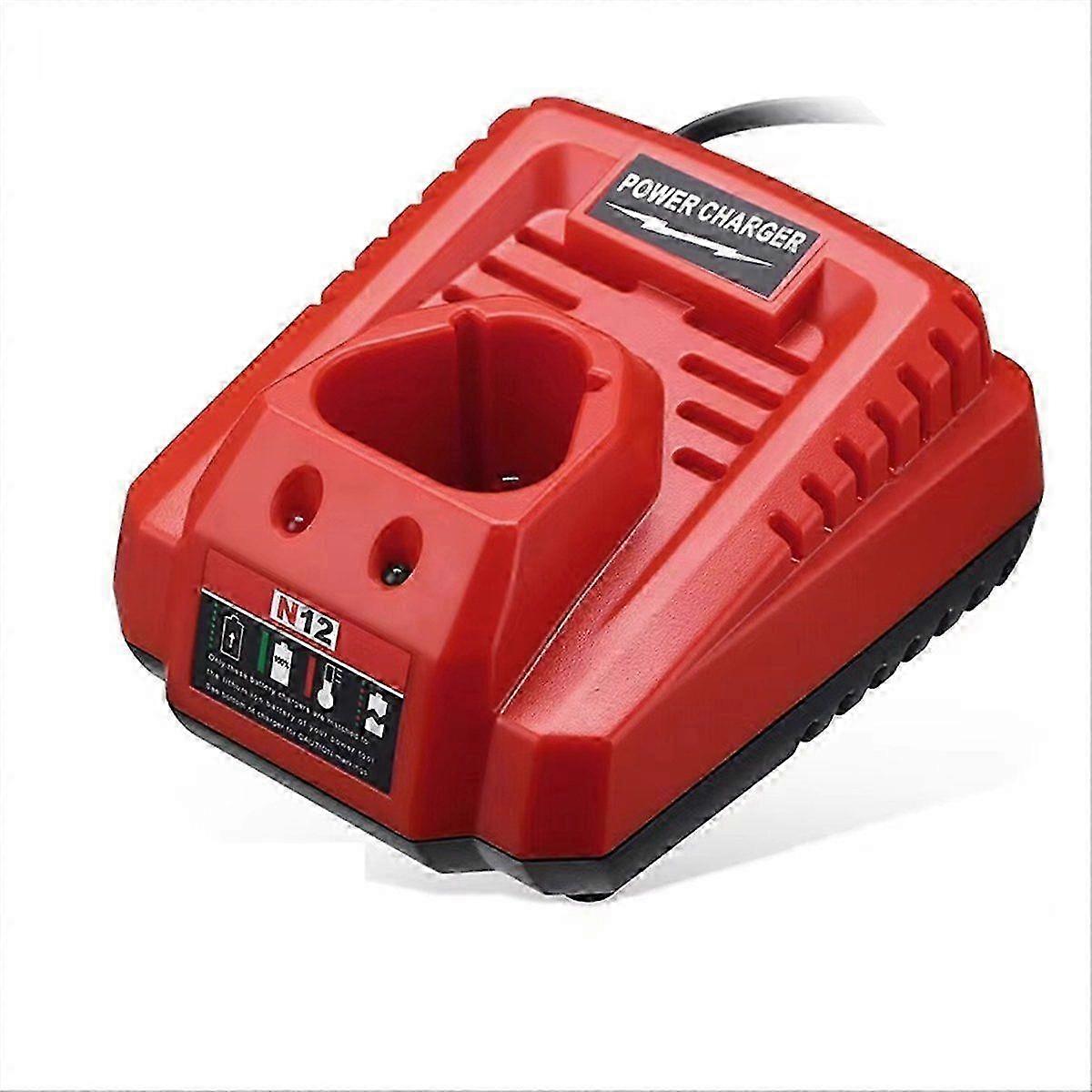 Milwaukee M12 N12 batterilader med EU-plugg