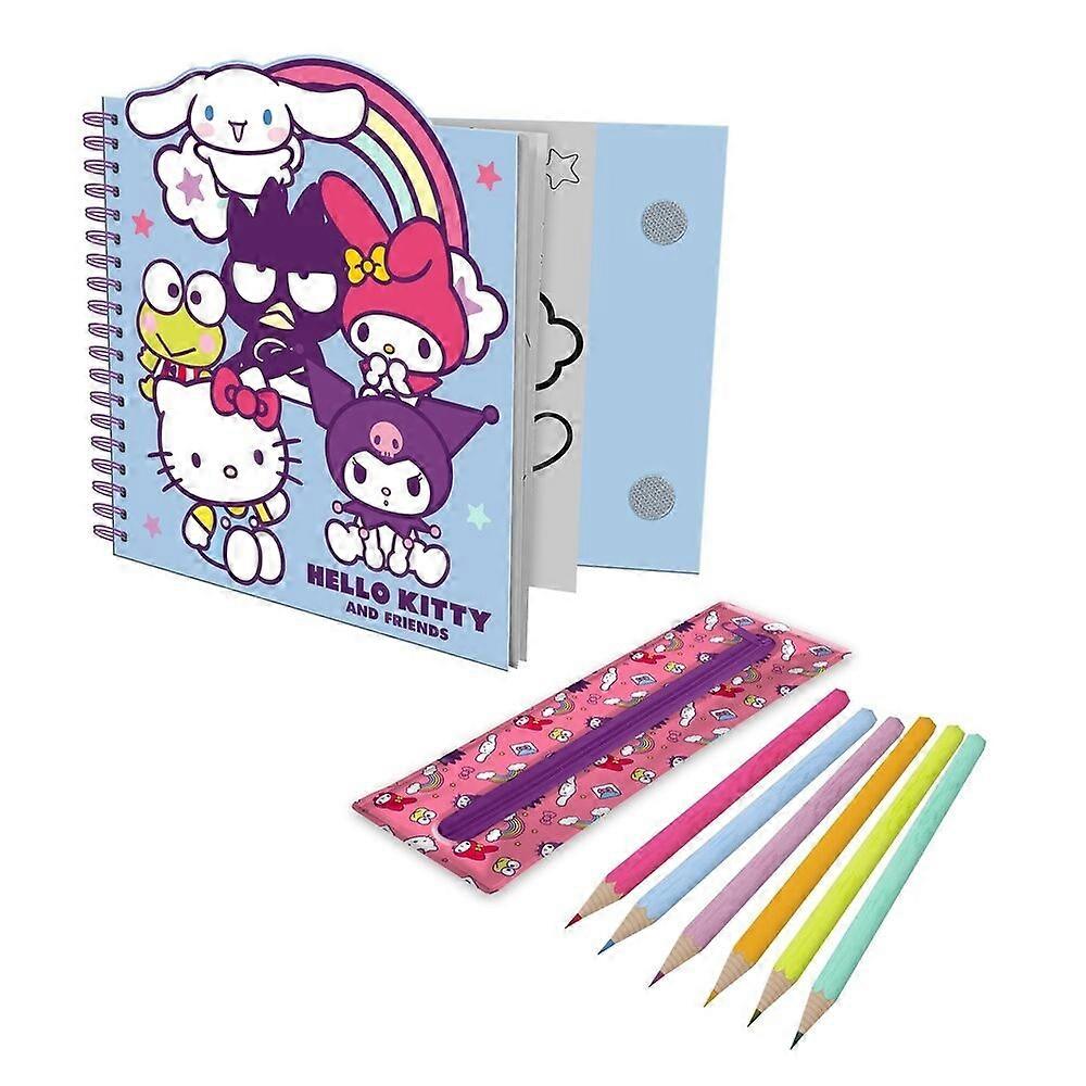Hello Kitty Activity Notebook with removable cover