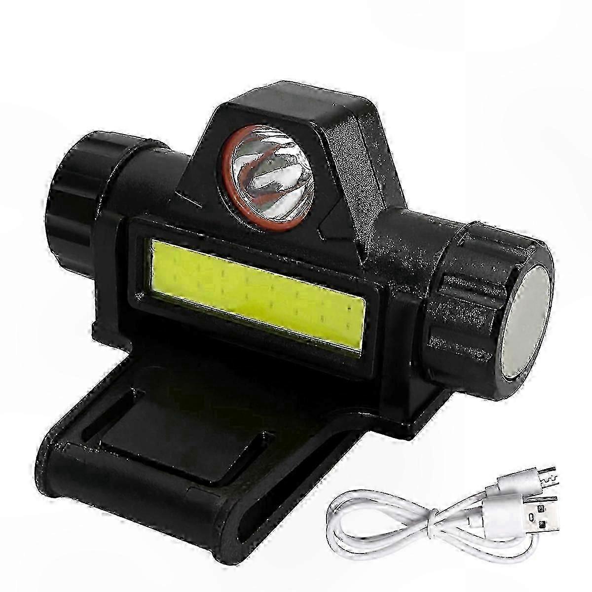 Adjustable Rechargeable Light for Welding Helmets with Mount Holder Adapter