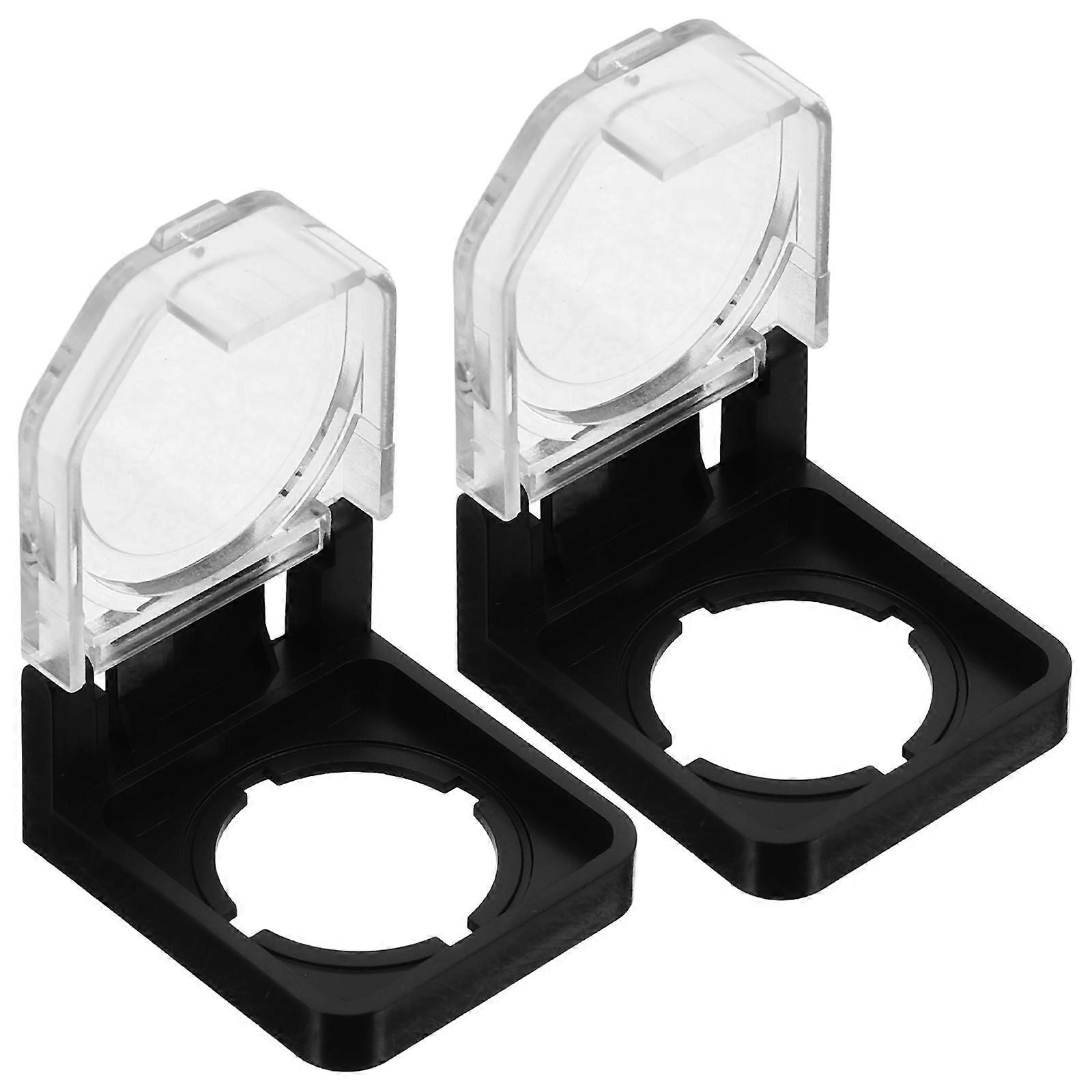 MLINS 2pcs Plastic Push Button Protector for Switch Button Covers