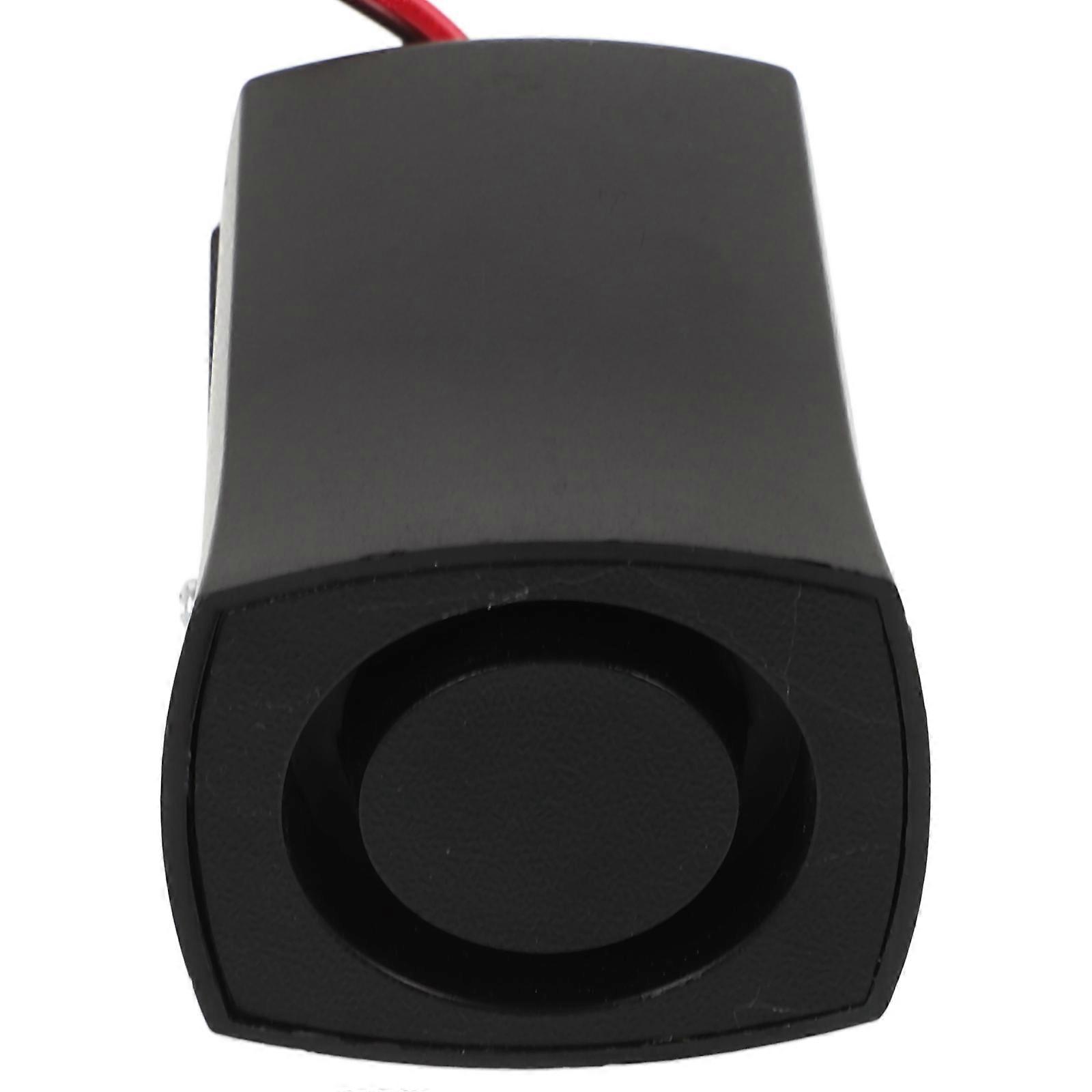 Black Truck Back Up Alarm for Vehicle Reverse Warning 12V Power