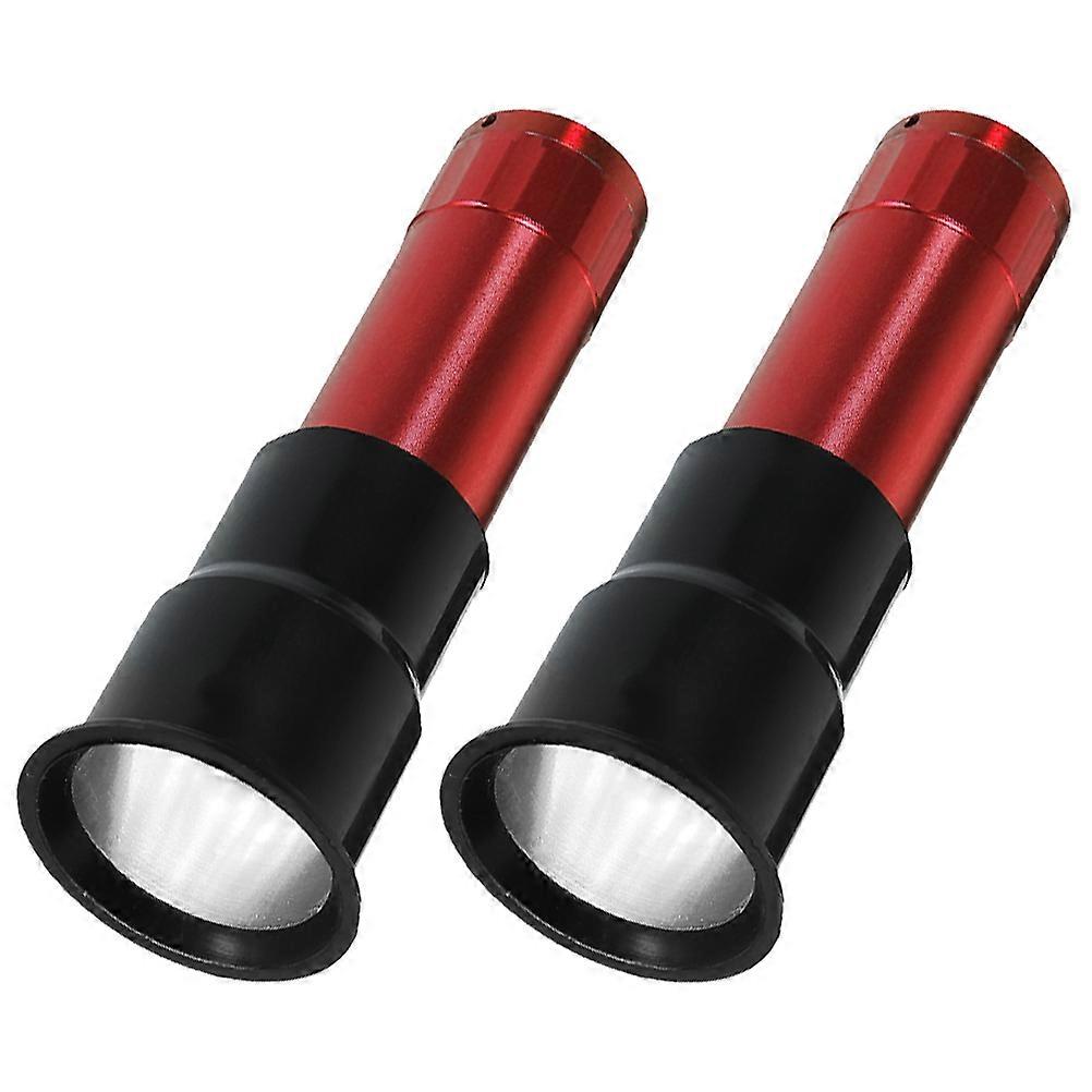 Egg Candler Handheld Incubator Egg Tester for Incubation 6Pcs Red Lamp