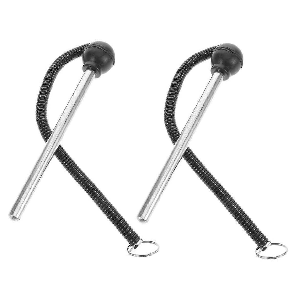 2 Pack Weightlifting Machine Latch Pins for Gym Cable Attachments and Weight Stack Straps