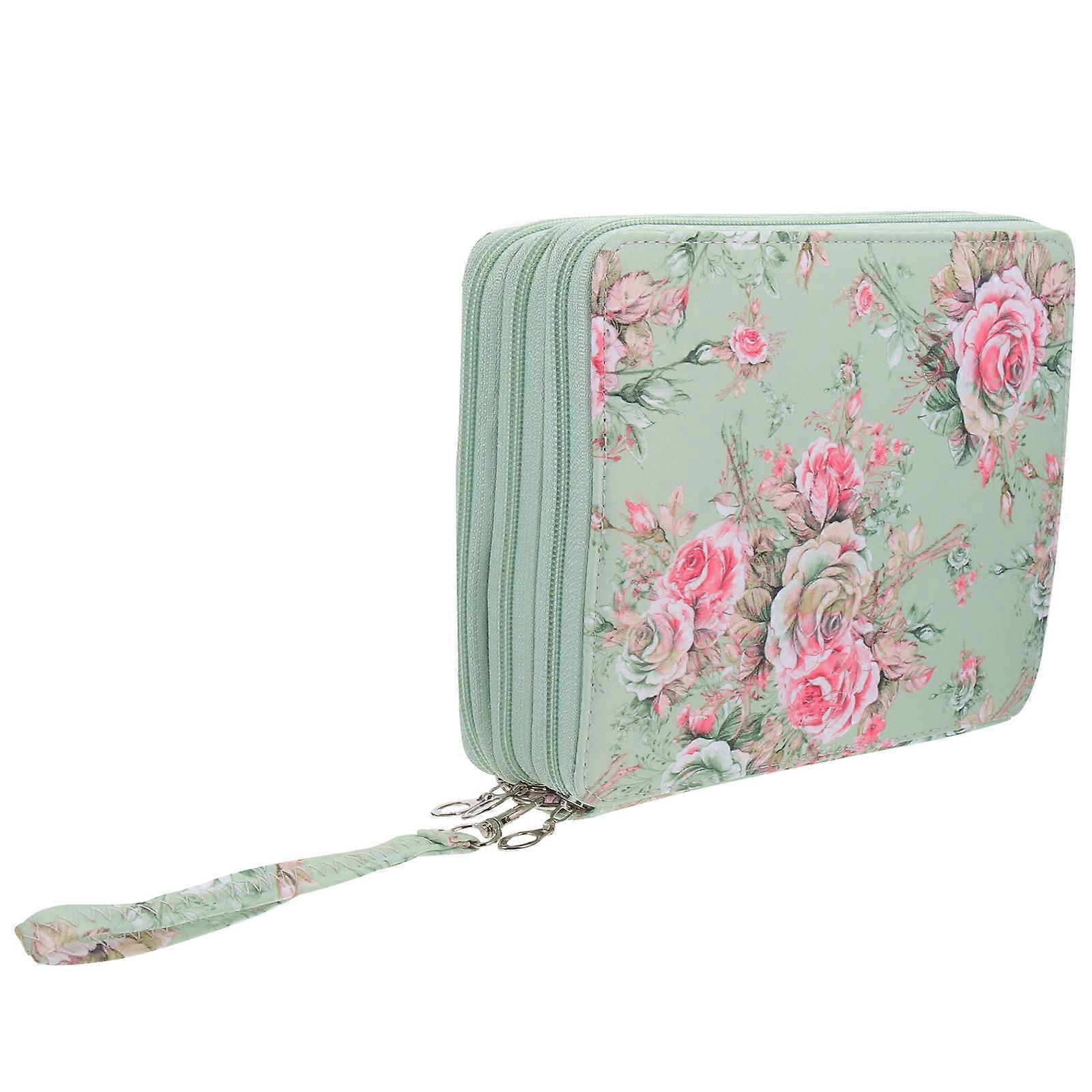 Large Capacity Colored Pencil Case for Storage Use Lanyard Drawing Pouch