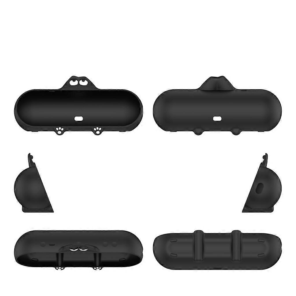 Silicone Protective Sleeve for Beats Pill 2024 Speaker Case, AntiDrop Dustproof, Black