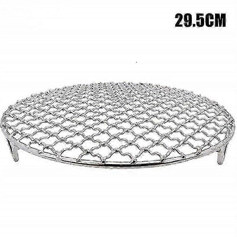 Barbecue Grill Grate Replacement, 18cm Round Stainless Steel Grid