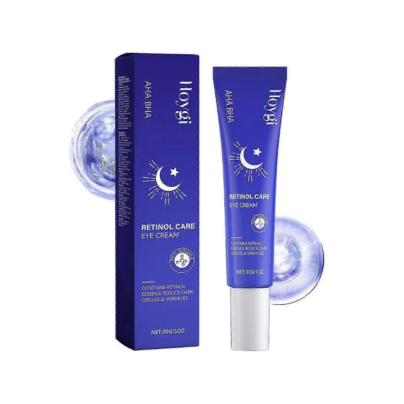 Retinol Eye Cream for Anti-Aging & Deep Hydration - Gentle, Moisturizing Formula to Reduce Fine Lines & Brighten Delicate Skin - 30g