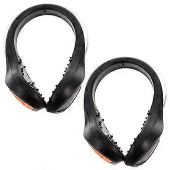 2Pcs LED Shoe Clip Lights for Night Running Safety and Visibility Gear