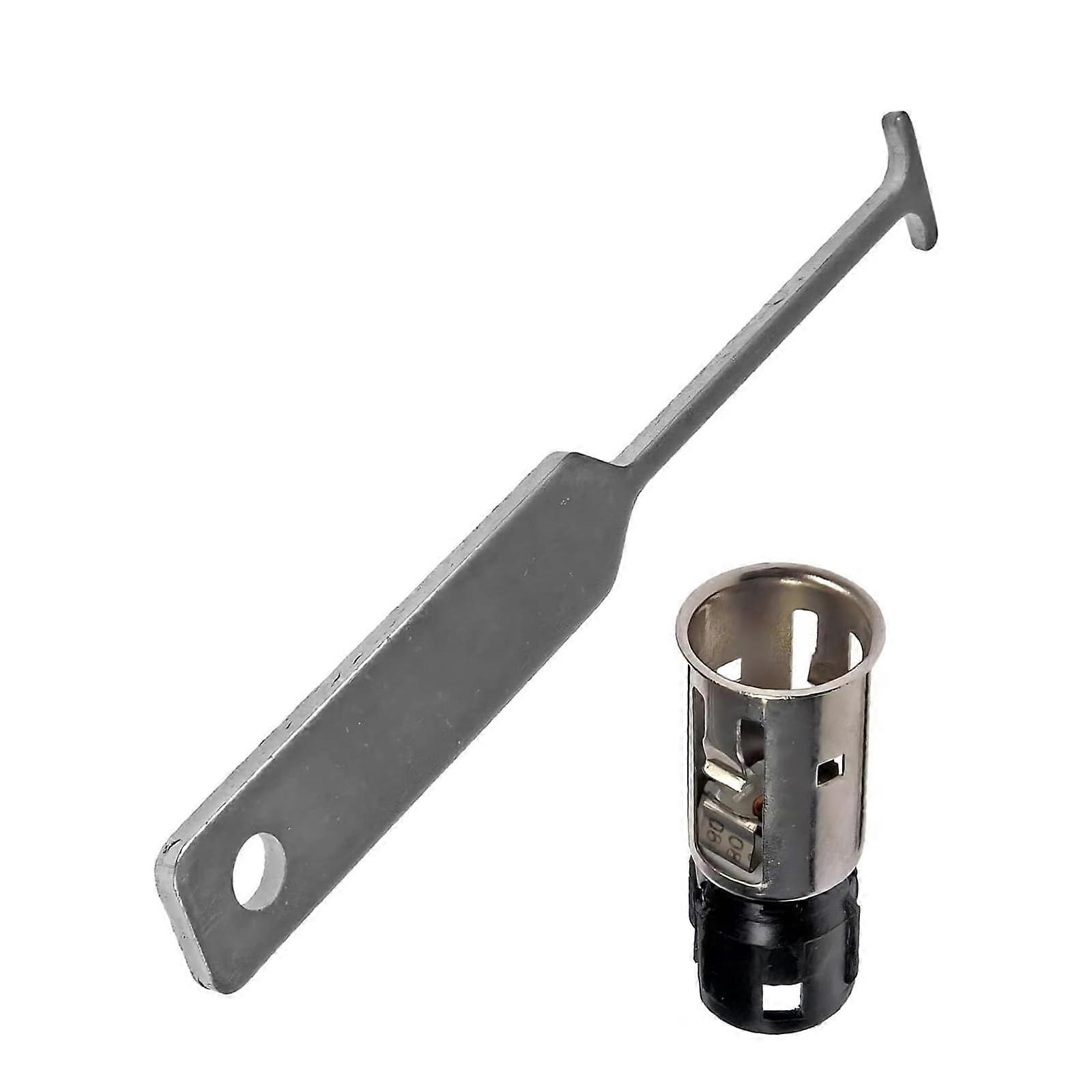 Car Cigarette Lighter Socket Replacement Kit with Removal Tool for GM 12V Power Outlet