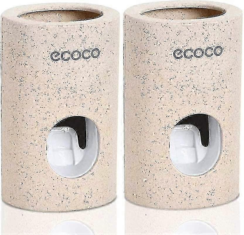 Wall Mounted Toothpaste Dispenser Toothpaste Squeezer For Bathroom Sink 2 Pieces - ya01 26s