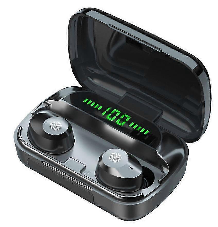 Wireless Earbuds Bluetooth Headphones,with Charging Case(Black) 26s