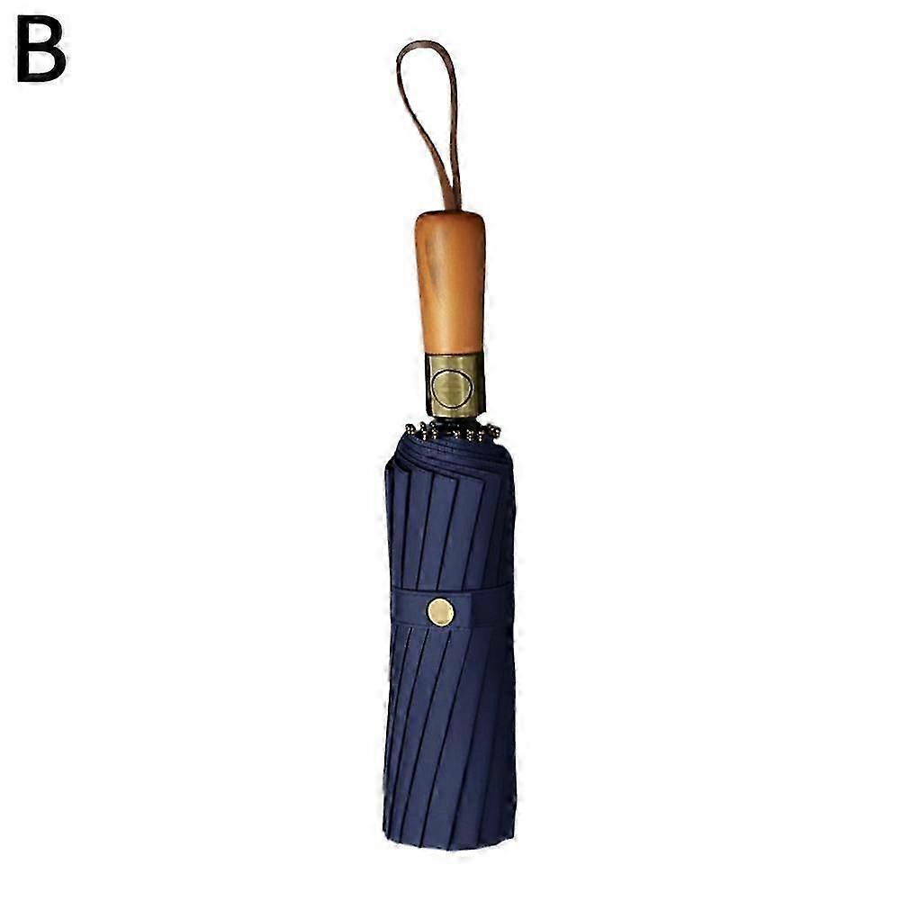 Umbrella Full-Automatic Dual-Purpose Umbrella Large Folding Umbrella 25-26