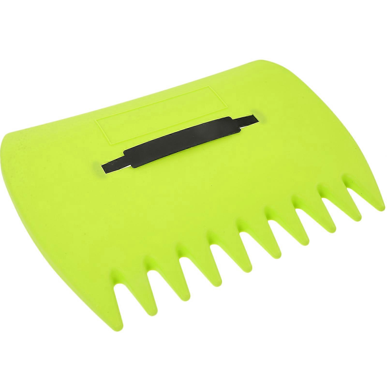 Rake Tool Handheld Leaf Rake for Weed Cleaning 1Pcs Garden Accessory Green