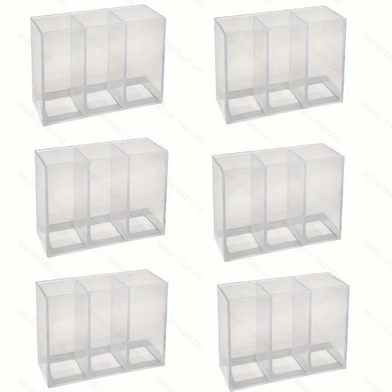 1/6pcs Stylish Practical Makeup Organizer - Wall-Mounted & Desktop for Easy Access & Storage