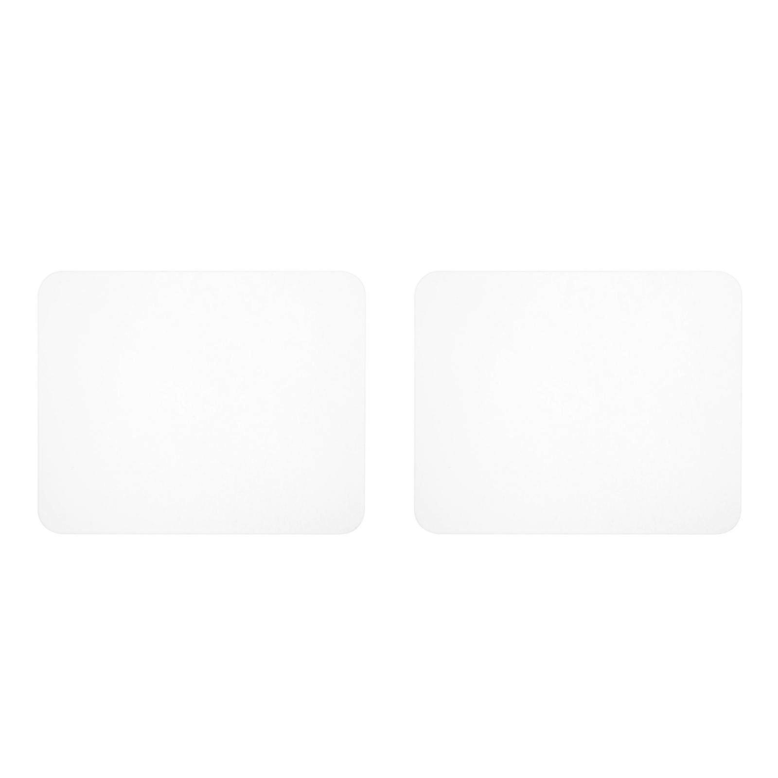 Clear Desk Mouse Pad for Gaming and Office with Smooth Surface 2Pcs