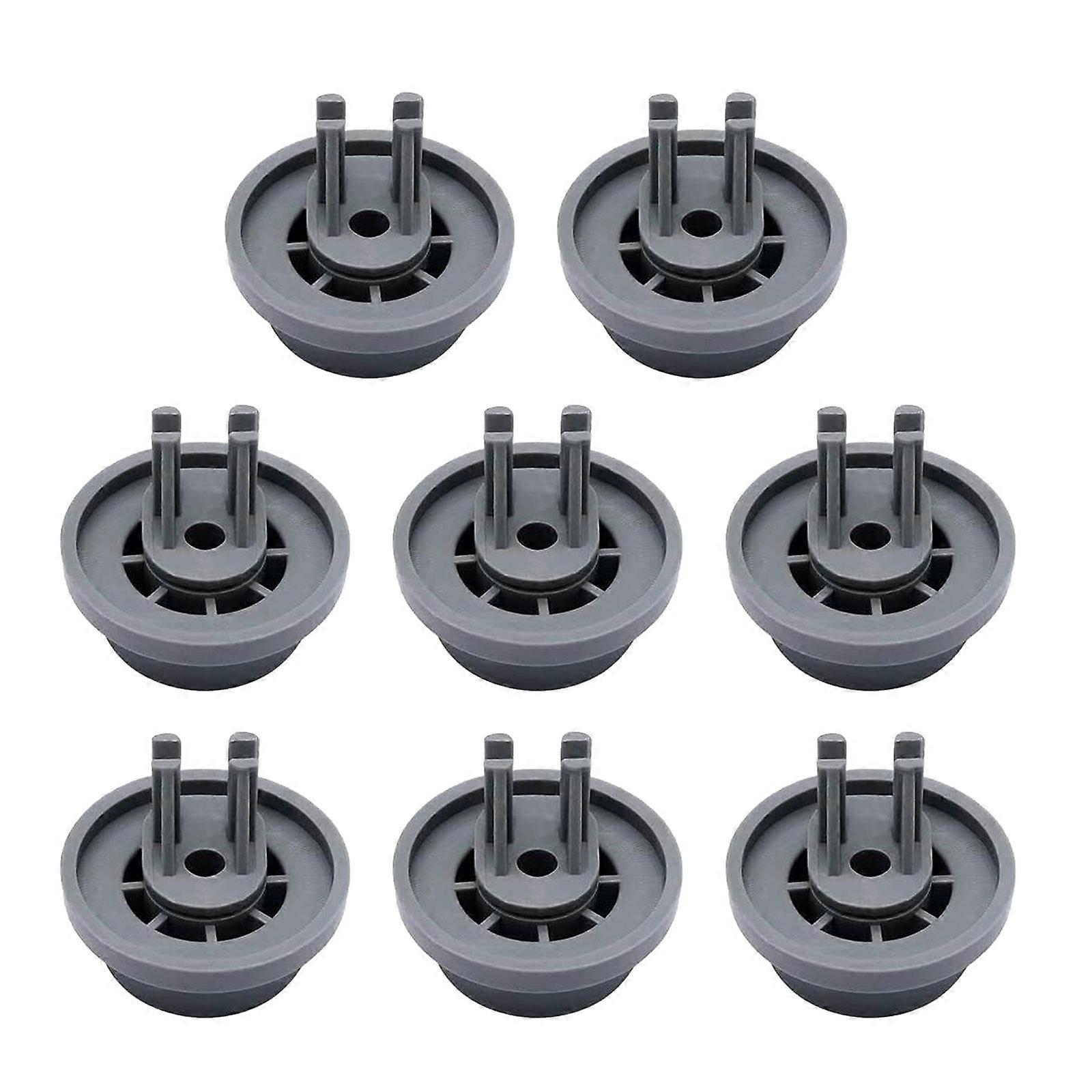 Dishwasher Wheels Set Replacement Dishrack Wheels Rollers Axles Studs Kit Dishwasher Wheels Lower Racks Plastic Material Multicolor