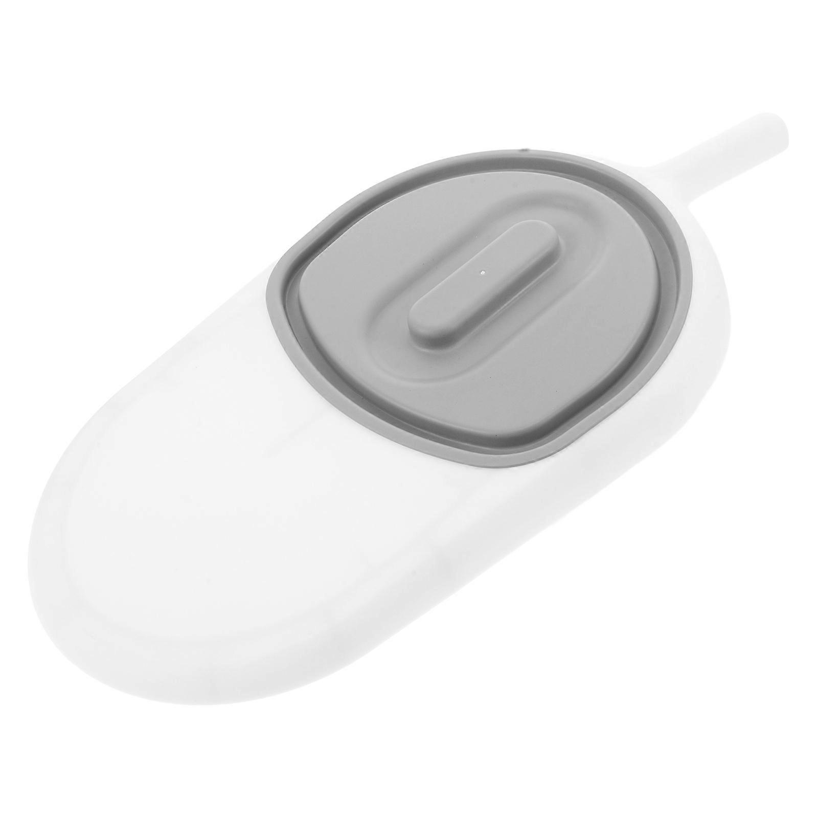 Plastic Padded Bed Pan for Elderly Use with Long Handle for Easy Peeing