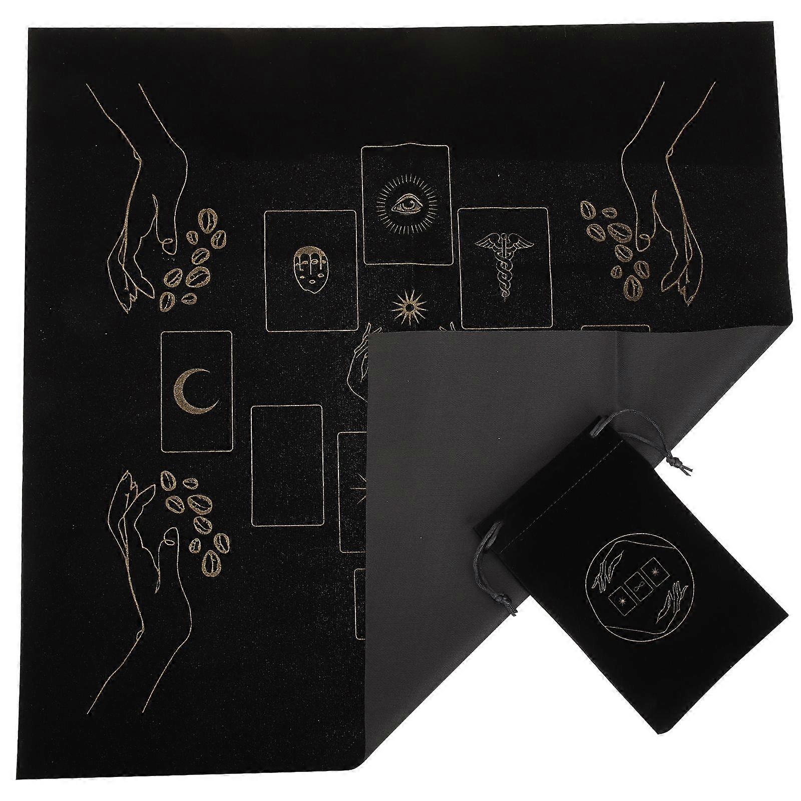 Flannel Altar Cloth Tarot Cloth for Divination 5Sets Tablecloth