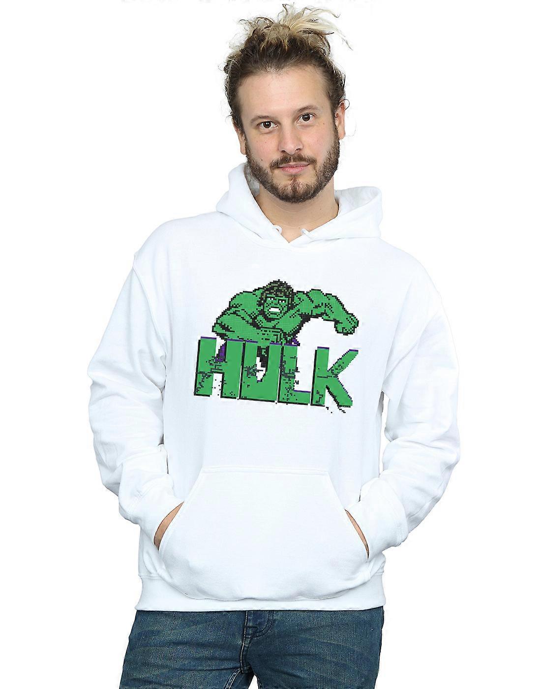 Marvel miesten Hulk pixelated huppari