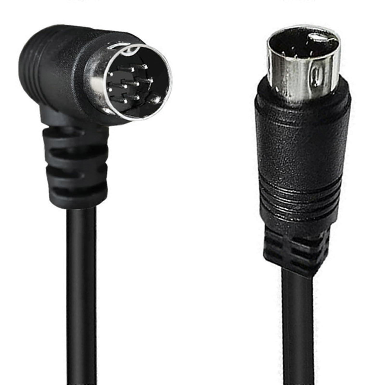 9 Pin SVideo Cable with Noise Reduction Shielding for Clear Audio Video and Wide Device Compatibility