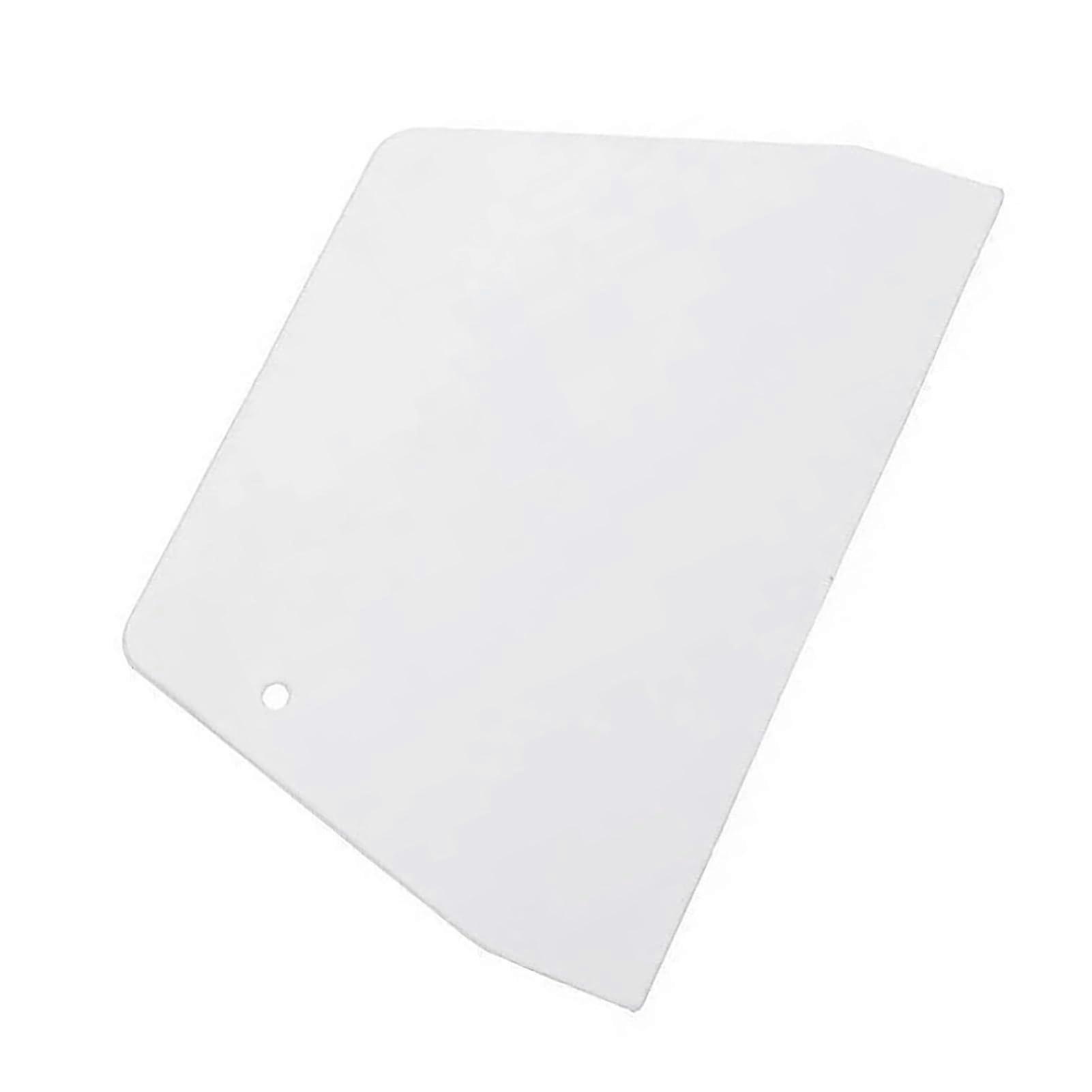 Dough Scraper and Bench Scraper, Flexible Plastic Bowl Scraper with Hanging Hole for Baking