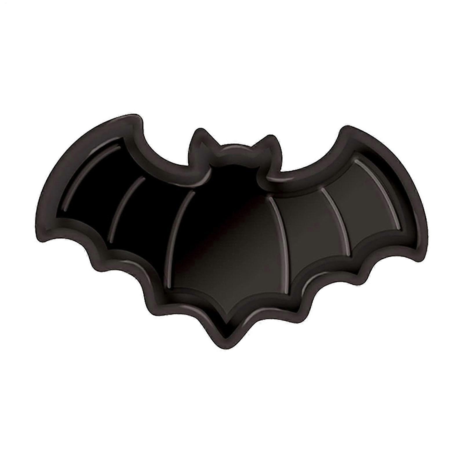 Halloween Serving Tray with Bat Pumpkin Ghost Designs, Durable Candy Bowl for Party Table Decor