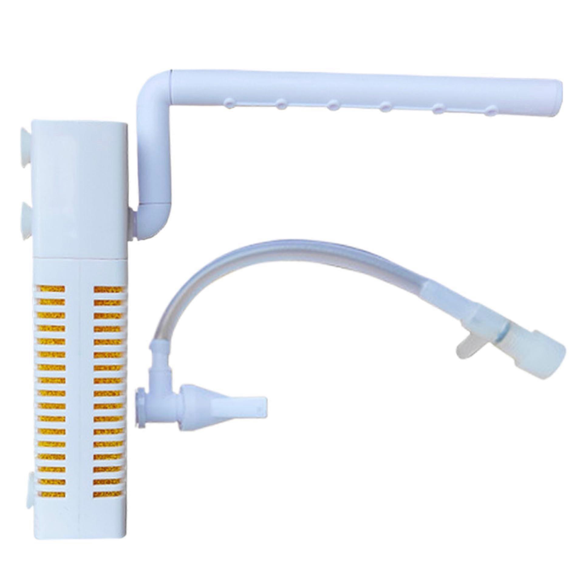 Aquarium Filter USB Charging 3in1 Fish Tank Filter with Adjustable Oxygenation and Quiet Operation