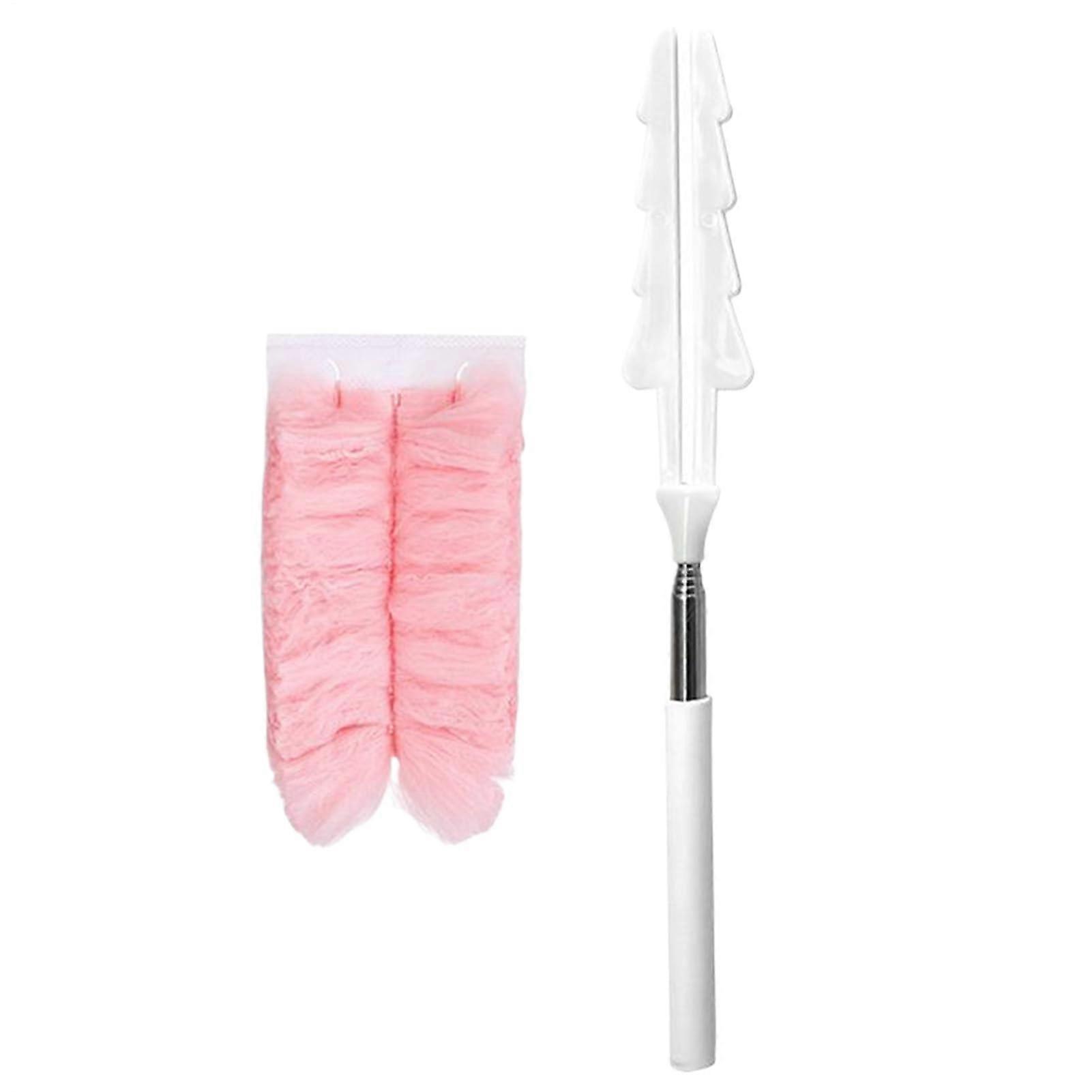 Telescopic Dusting Brush with Flexible Extension Pole, Microfiber Head for Home, Car and Ceilings