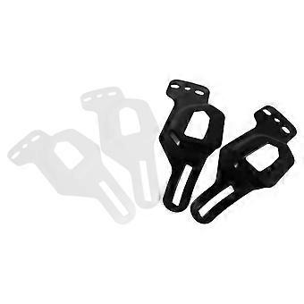 2 paires de coussinets d'oreille amovibles pour casques de hockey - Protections d'oreille amovibles pour le patinage sur glace, accessoires pour casques de sports d'hiver par temps froid