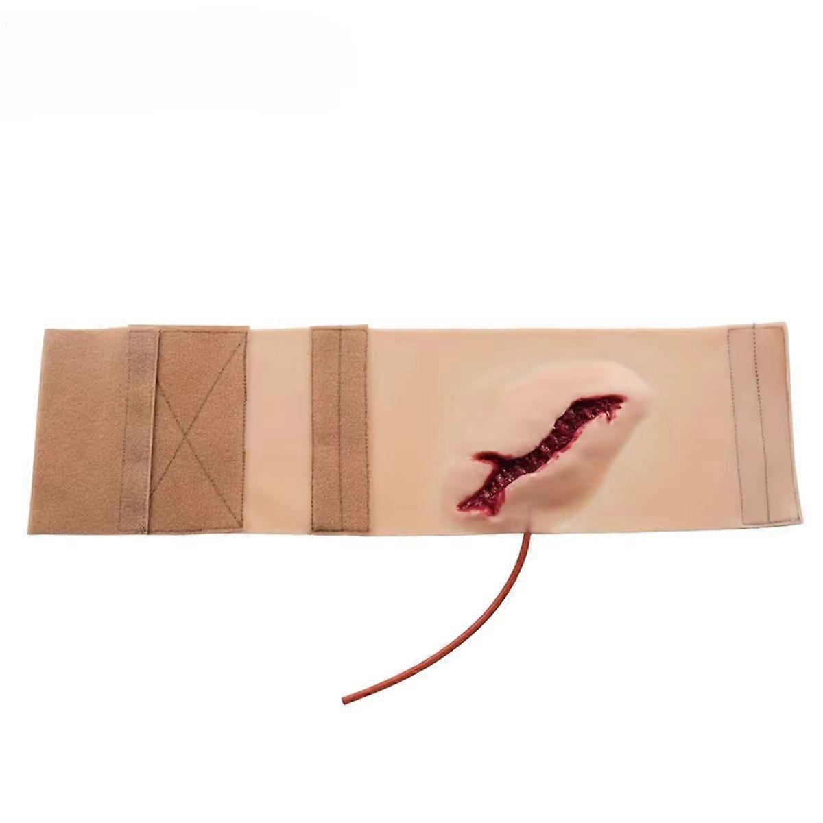 Wearable Leg Wound Hemostasis Control Model Simulates Wound Practice Model Training Kit Teaching To
