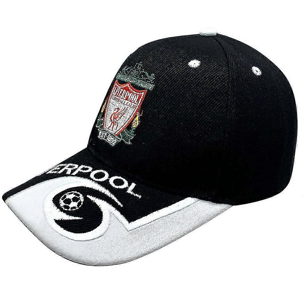 Baseball cap, embroidered fan cap, black