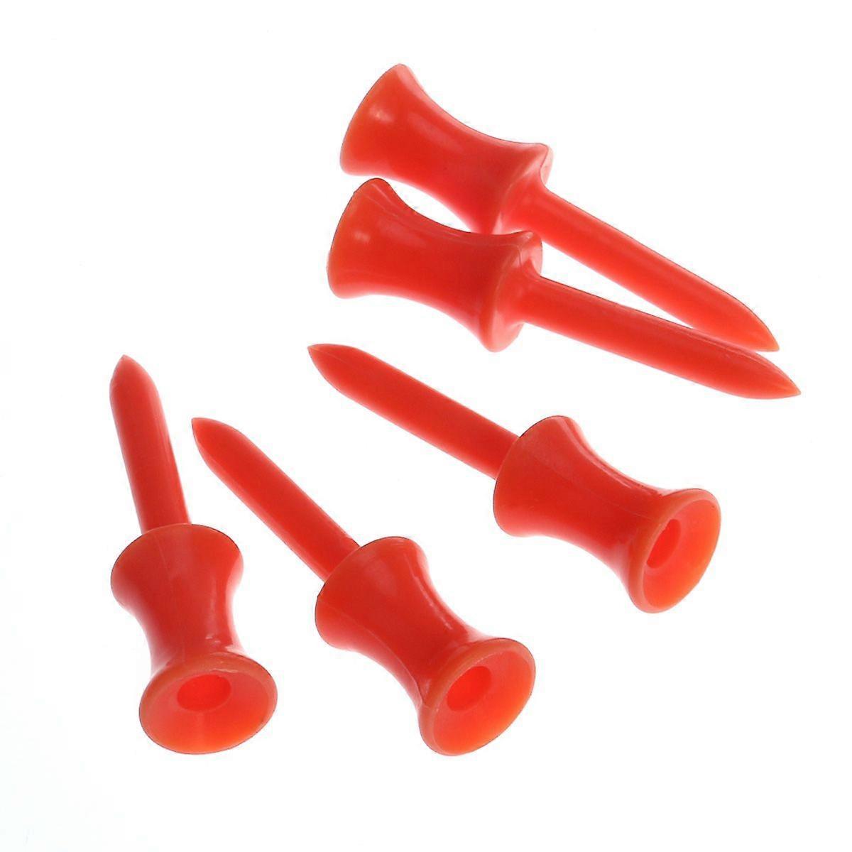 50pcs 48mm Large Castle Tees (Orange)
