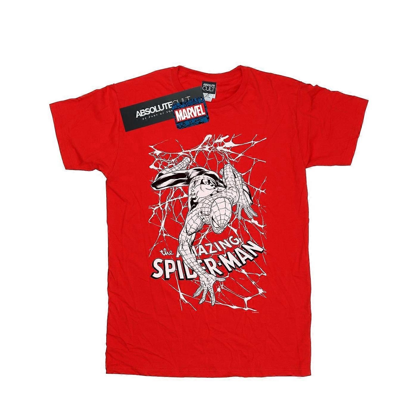 Marvel Spider-Man-t-skjorte i bomull for jenter