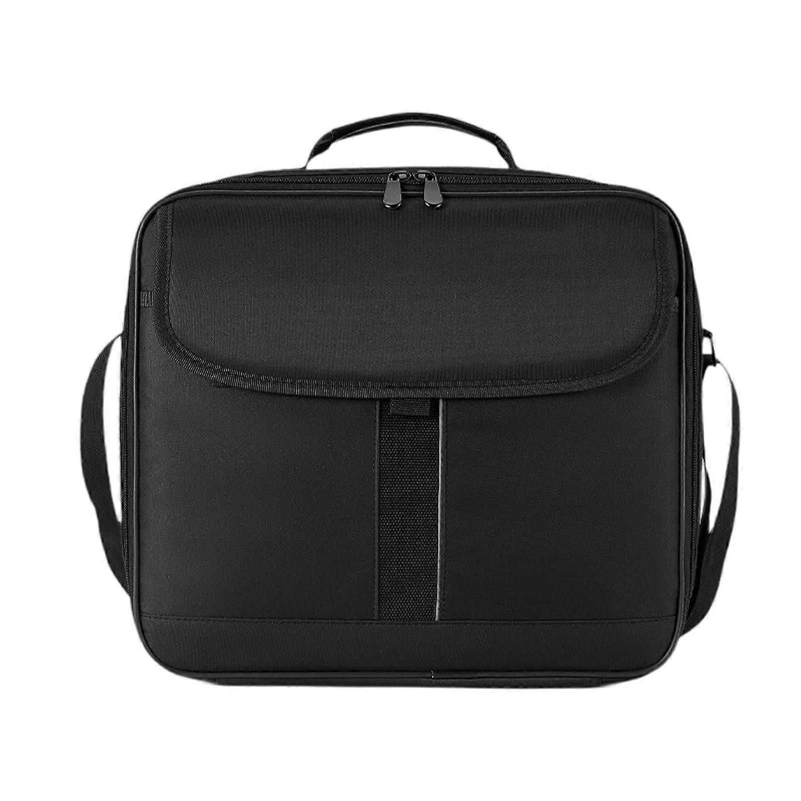 Projector Carrying Case with Large Capacity Storage, MultiPocket Design and Adjustable Shoulder Strap