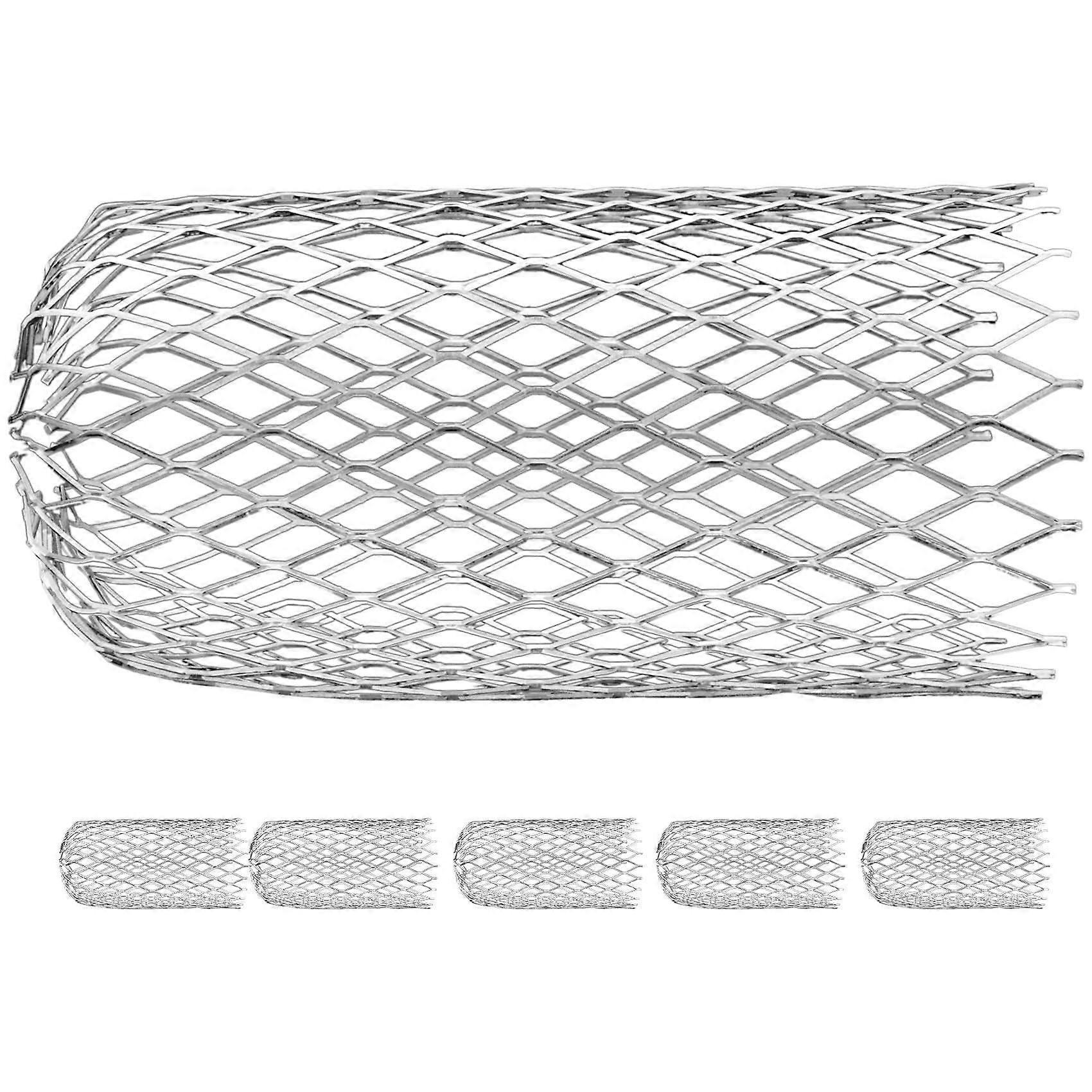6 Pack Gutter 3 Inch Expandable Aluminium Filter Strainer Gutter Downspout for Stopping Blockage Le