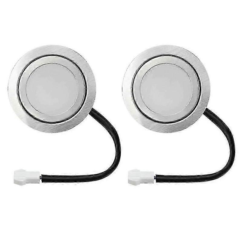 2Pack Range Hood Lights 12V DC 2W EL Socket Recessed