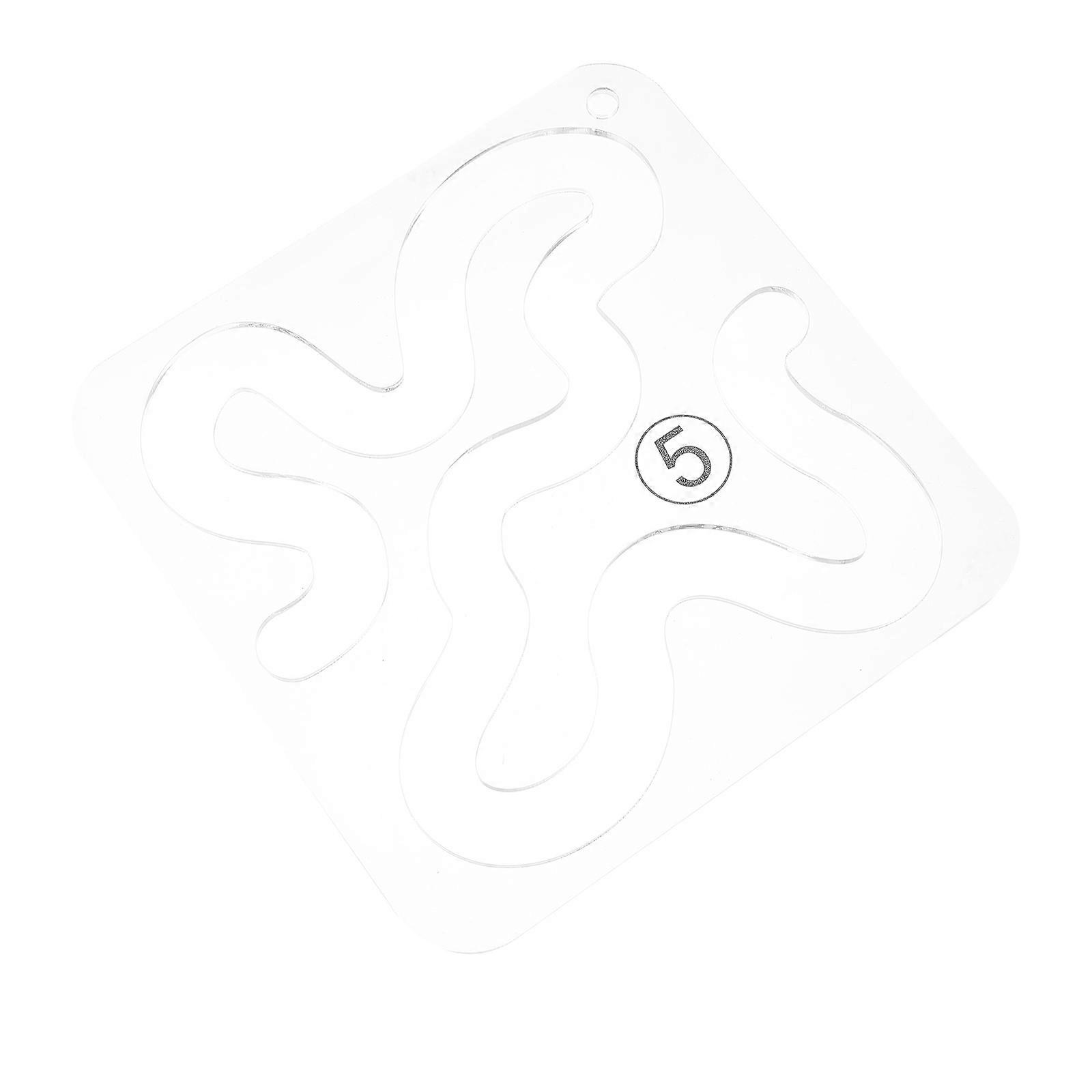 Sewing Ruler Quilting Templates for Fabric Craft 1Pcs