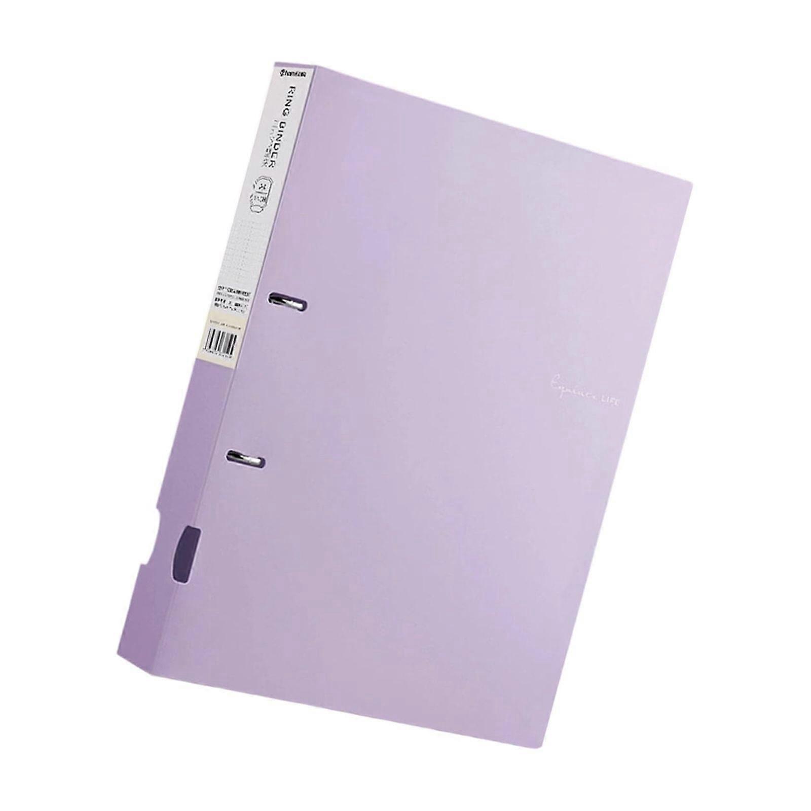 Plastic 2 Rings Binders For Documents School Organizers File Management Solution