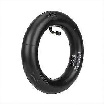 Black,10X2.5 Inner Tube 90 Degree Valve for Zero 10X/ Electric Scooter 10 Inch Curved 90 Degree Inne