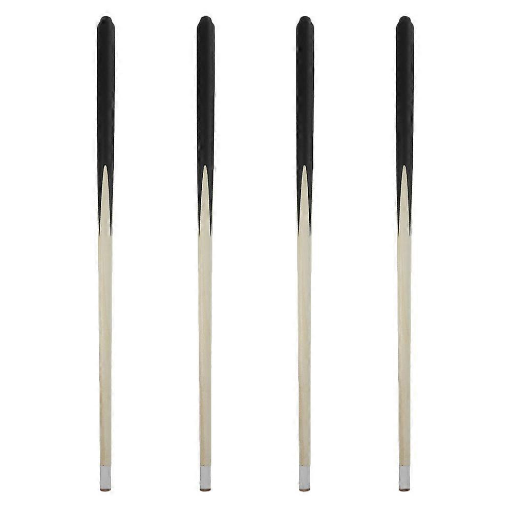 4pcs Kinder Pool Queue Kurzes Queue Mini Queue Stick Pool Queue Short Billard Queue Stab Billard Queue Stick Billard Queue Pool Tisch Stick Billard Queue Stange