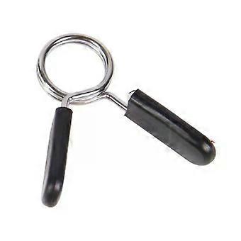 1 Piece 24/25/28/30 mm Barbell Clamp Spring Collar Clips Gym Weight Dumbbell Lock Standard Lifting Kit Barbell Lock