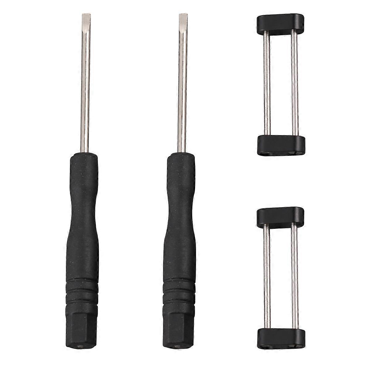 Watch Strap Connecting Ring for Compatible 3Sets with Tool Black