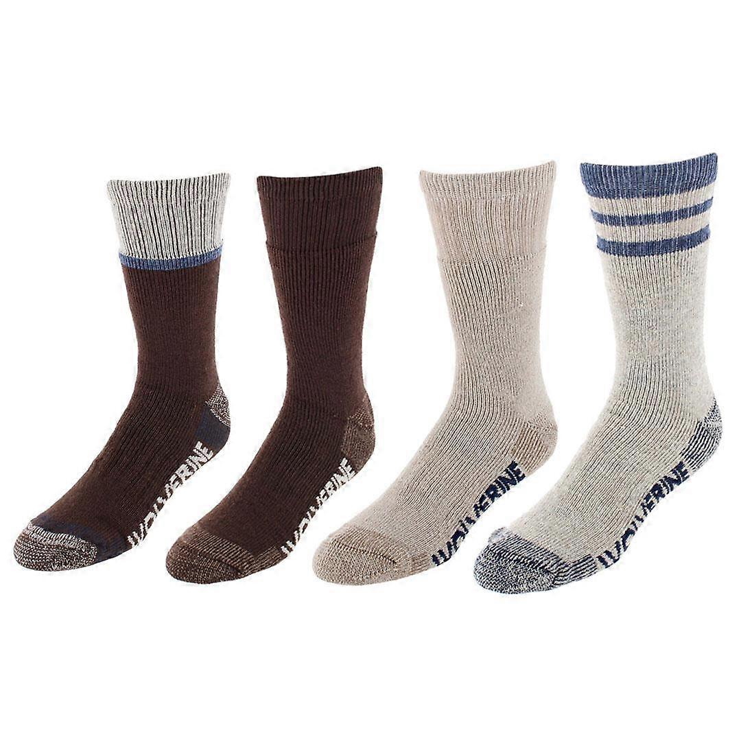 Wolverine  Wilderness Thermal Boot Crew Sock (4 Pair Pack) (Men)