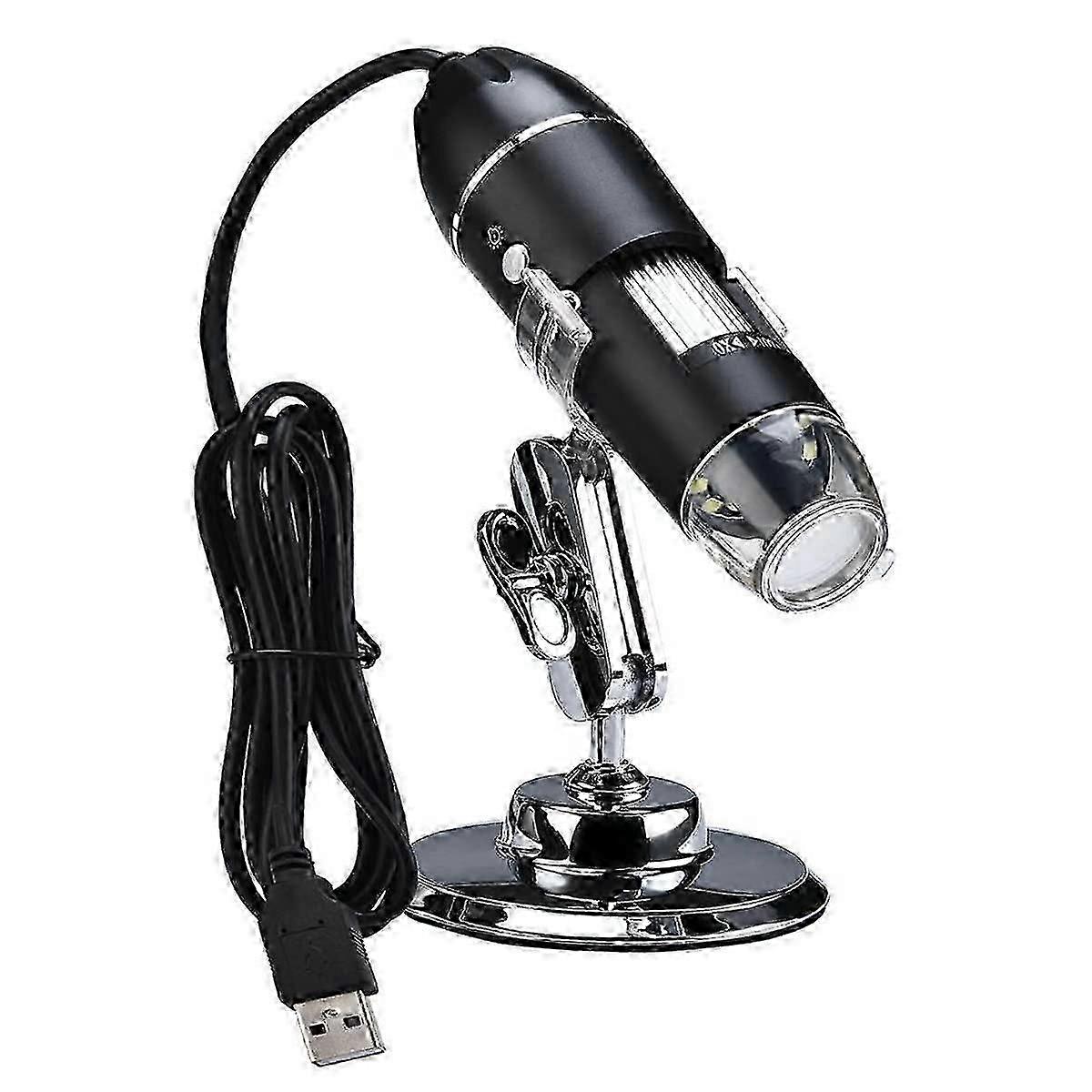 Microscope adjustable magnification 1600 times digital microscope handheld digital USB magnifier