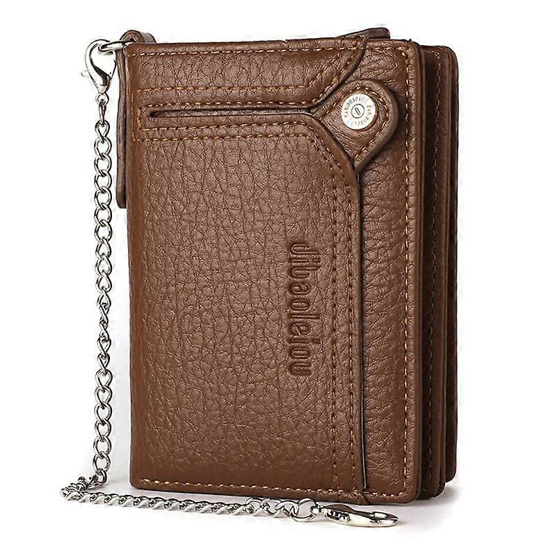 Men Anti-Theft Chain Wallet