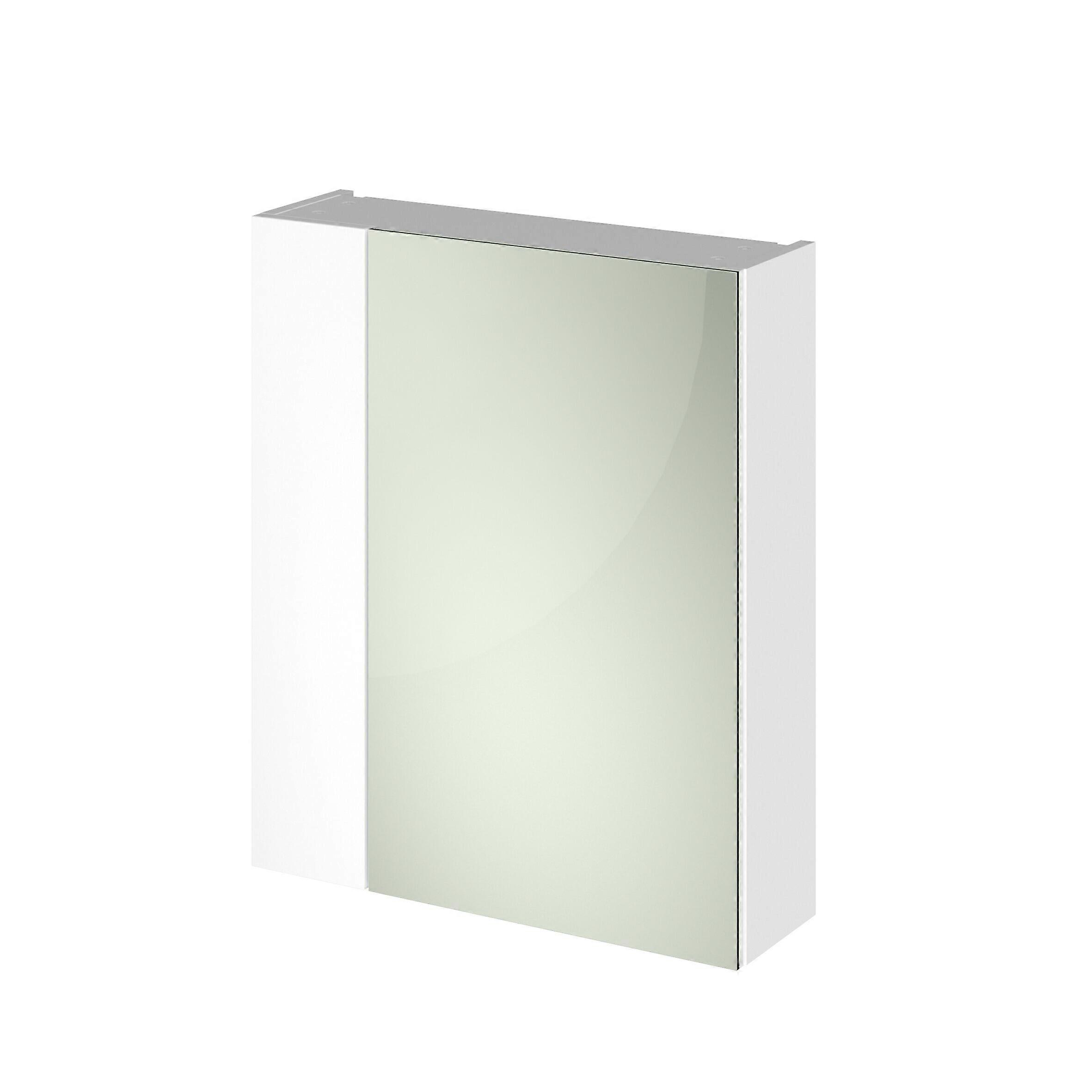 600 75 25 MIRROR UNIT GLWHT